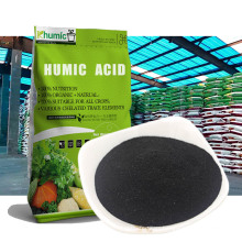 Black gold agricultural humic acid fertilizer humic acid water soluble powder price